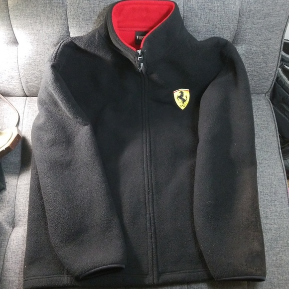 ferrari fleece jacket